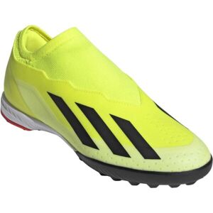 adidas X CRAZYFAST LEAGUE LL TF Férfi turf futballcipő, sárga, méret 42