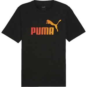 Puma ESSENTIALS + SUMMER SPORTS TEE Férfi póló, fekete, méret