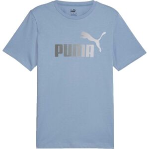 Puma ESSENTIALS + SUMMER SPORTS TEE Férfi póló, világoskék, méret