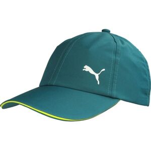 Puma ESSENTIALS RUNNING CAP Sport baseball sapka, sötétzöld, méret