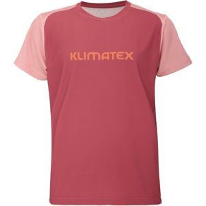 Klimatex SLINKER Gyerek MTB póló, rózsaszín, méret
