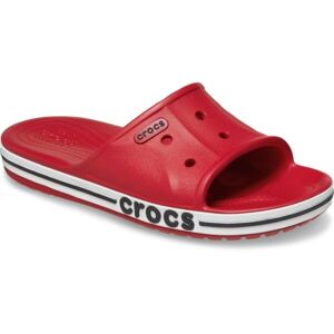 Crocs BAYABAND SLIDE Uniszex papucs, piros, méret 39/40
