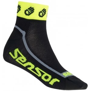 Sensor RACE LITE Kerékpáros zokni, fekete, méret 3-5