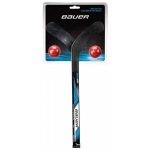 Bauer MINI STICK SET Hokiütő szett labdákkal, fekete, veľkosť os