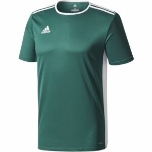 adidas ENTRADA 18 JSY Férfi futball mez, sötétzöld, méret S