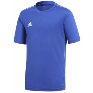 adidas CORE18 JSY Y Junior futballmez, kék, méret 128