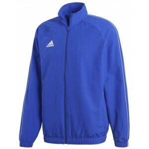 adidas CORE18 PRE JKT Férfi sportdzseki, kék, méret M