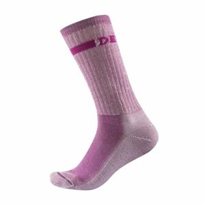 Devold OUTDOOR MEDIUM WOMAN SOCK Női sportzokni, rózsaszín, méret