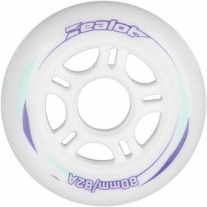 Zealot 80-82A WHEELS 4PACK Görkorcsolya kerekek, fehér, méret os