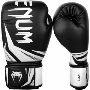 Venum CHALLENGER 3.0 BOXING GLOVES Bokszkesztyű, fekete, veľkosť 12 OZ