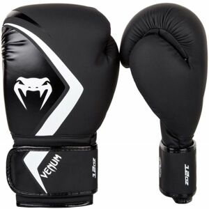 Venum CONTENDER 2.0 BOXING GLOVES Bokszkesztyű, fekete, veľkosť 14 OZ