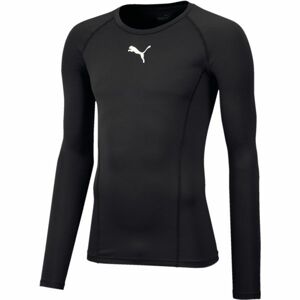 Puma LIGA BASELAYER TEE LS Férfi funkcionális póló, fekete, méret L