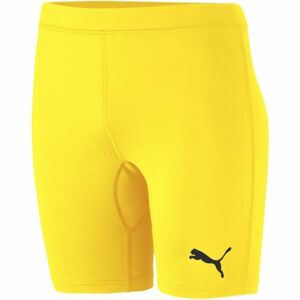 Puma LIGA BASELAYER SHORT TIGHT Női rövidnadrág, sárga, méret XL