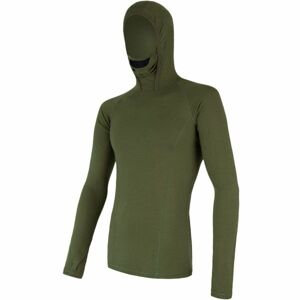 Sensor MERINO DF Férfi funkcionális póló, khaki, méret S