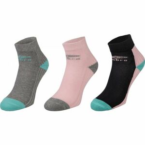 Umbro SPORT SOCKS 3P Gyerek zokni, rózsaszín, veľkosť 24-27