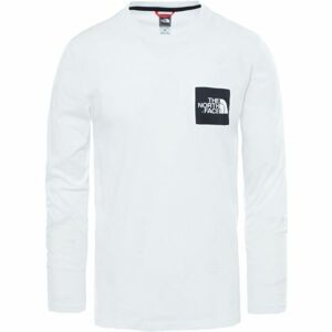 The North Face L/S FINE TEE Férfi felső, fehér, méret