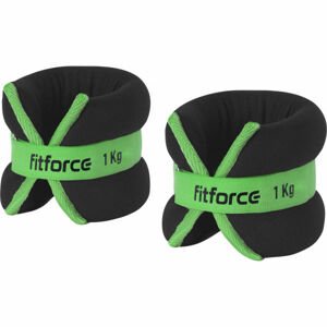 Fitforce ANKLE 1,0 KG Bokasúly, fekete, veľkosť OS