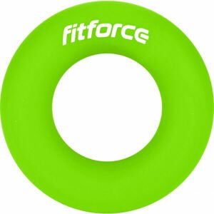 Fitforce RINGGRIP M Marokerősítő karika, fényvisszaverő neon, méret os