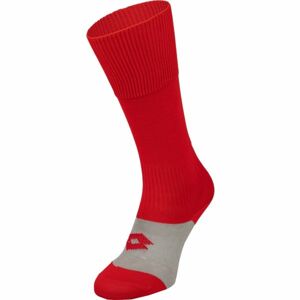 Lotto DELTA SOCK TRNG LONG Futball sportszár, piros, méret 30-32