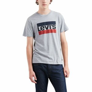 Levi's® SPORTSWEAR LOGO GRAPHIC Férfi póló, szürke, méret
