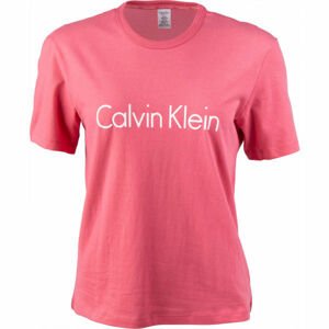Calvin Klein S/S CREW NECK Női póló, rózsaszín, méret XS