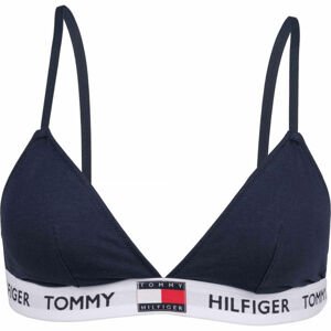 Tommy Hilfiger PADDED TRIANGLE BRA Női melltartó, sötétkék, veľkosť L