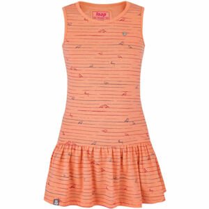 Loap BARISA Lány ruha, narancssárga, veľkosť 112/116