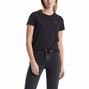 Levi's CORE THE PERFECT TEE Női póló, fekete, veľkosť L