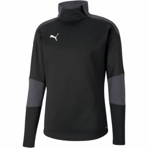 Puma TEAM FINAL 21 TRAINING FLEECE Férfi pulóver edzésre, fekete, méret S