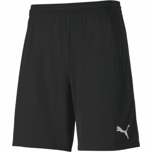 Puma TEAM FINAL 21 KNIT SHORTS Férfi rövidnadrág, fekete, méret M