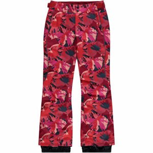 O'Neill PG CHARM AOP PANTS Lány snowboard/sínadrág, bordó, méret