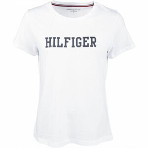 Tommy Hilfiger CN TEE SS HILFIGER Női póló, fehér, veľkosť L