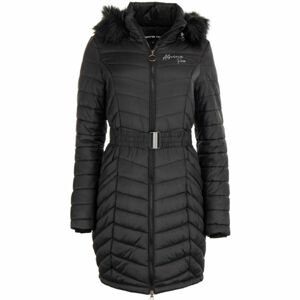 ALPINE PRO BAALA Női téli kabát, fekete, veľkosť L