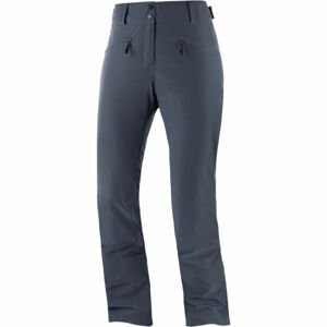 Salomon EDGE PANT W Női sínadrág, sötétszürke, veľkosť L