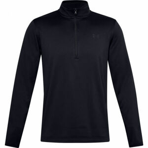 Under Armour ARMOUR FLEECE 1/2 ZIP Hosszú ujjú férfi felső, fekete, méret