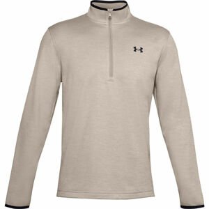 Under Armour ARMOUR FLEECE 1/2 ZIP Hosszú ujjú férfi felső, bézs, veľkosť S