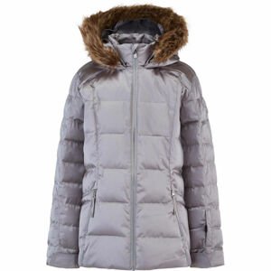 Spyder GIRLS ATLAS SYNTHETIC JACKET Lány kabát, ezüst, veľkosť 16