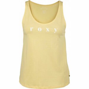 Roxy CLOSING PARTY WORD Női top, sárga, méret XS