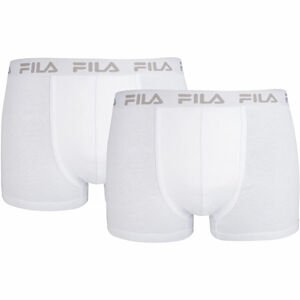 Fila MAN BOXERS 2 PACK Férfi boxeralsó, fehér, veľkosť L