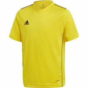adidas CORE18 JSY Y Junior futballmez, sárga, méret 152