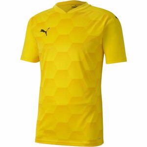 Puma TEAMFINAL 21 GRAPHIC JERSEY Férfi sportpóló, sárga, méret XXL