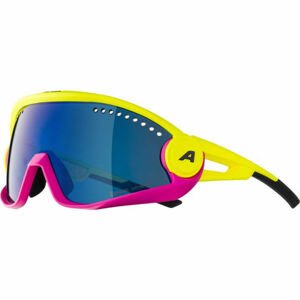 Alpina Sports 5W1NG CM Uniszex napszemüveg, sárga, méret os