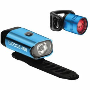 Lezyne MINI DRIVE 400 / FEMTO DRIVE PAIR Lámpa szett, kék, veľkosť os