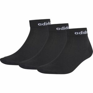 adidas NC ANKLE 3PP Három pár zokni, fekete, veľkosť L
