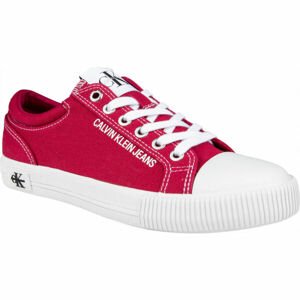 Calvin Klein VULCANIZED SNEAKER LACEUP CO Női tornacipő, piros, méret 39