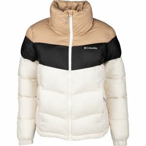 Columbia PUFFECT COLOR BLOCKED JACKET Női kabát, bézs, veľkosť XS