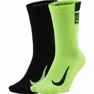 Nike MULTIPLIER MIX Uniszex zokni, fekete, méret 46-50