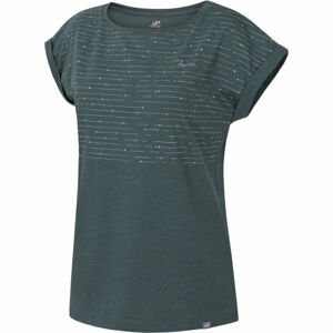 Hannah ALMMA Női póló, sötétzöld, veľkosť 34