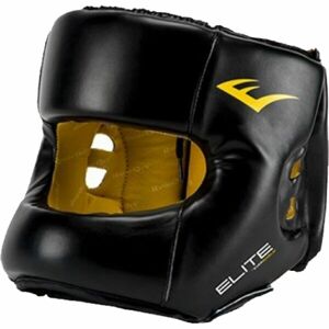 Everlast ELITE RTL HEADGEAR Fejvédő boxhoz, fekete, méret L/XL