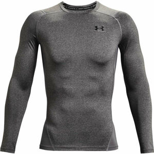 Under Armour HG ARMOUR COMP LS Férfi felső, szürke, veľkosť S